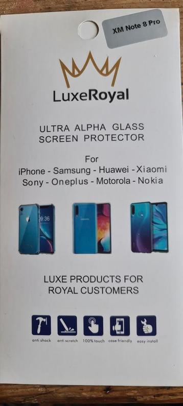 Xiaomi Redmi Note 8 Pro Screenprotector Nieuw beschikbaar voor biedingen