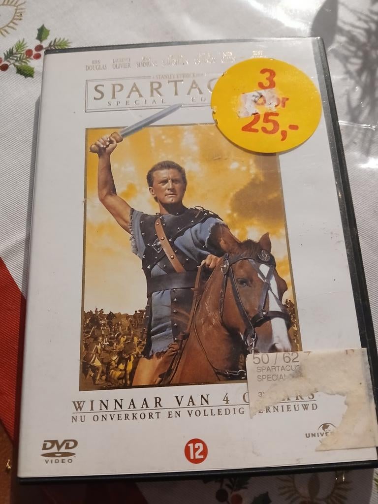 Spartacus DVD Special Edition, Vanaf 12 jaar, Ophalen of Verzenden, Gebruikt, Historisch of Kostuumdrama