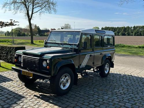 Land Rover Defender 2.5TD5 ST WGN 110 2000 Groen, Auto's, Land Rover, Particulier, 4x4, Alarm, Centrale vergrendeling, Metallic lak