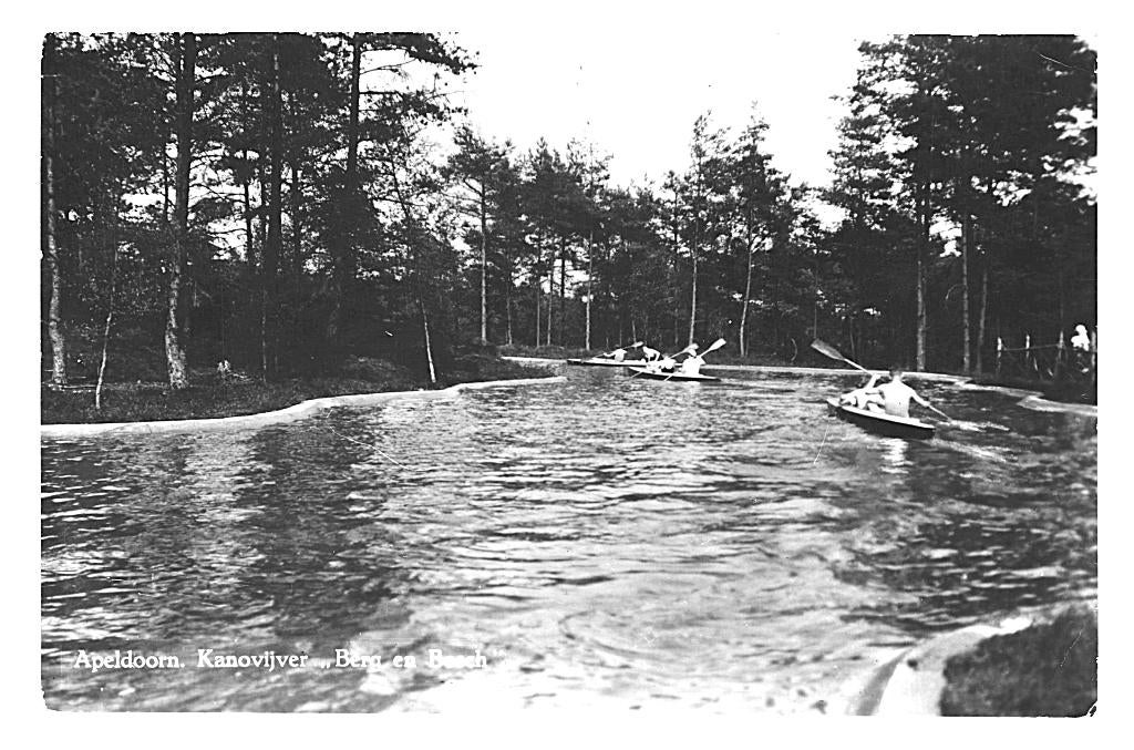 987371 Apeldoorn Kanovijver Berg en Bosch 1948 Gelopen met p