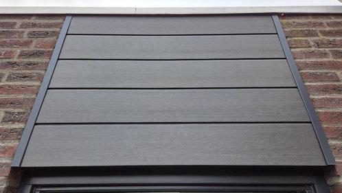 Fiberdeck WEO Gevelbekleding Essential 290 cm Dark Grey, Tuin en Terras, Palen, Balken en Planken, Nieuw, Planken, 250 cm of meer