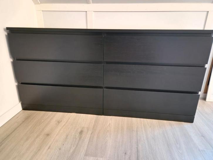 Ikea Malm ladekast met 6 lades, Huis en Inrichting, Kasten | Dressoirs, Gebruikt, 150 tot 200 cm, 25 tot 50 cm, Overige houtsoorten
