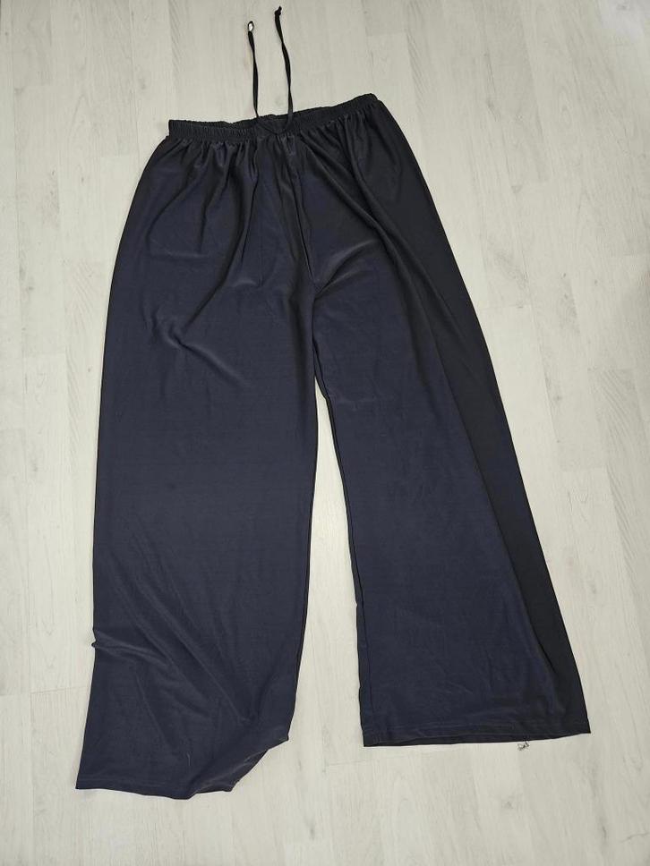 grijze broek maat XL   *v24*, Kleding | Dames, Broeken en Pantalons, Zo goed als nieuw, Maat 46/48 (XL) of groter, Zwart, Lang