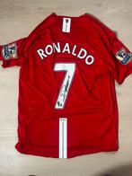Ronaldo shirt man utd gesigneerd (zeefdruk), Verzamelen, Sportartikelen en Voetbal, Ophalen of Verzenden, Zo goed als nieuw, Buitenlandse clubs