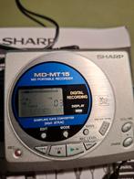 Perfect spelende Sharp MD-MT15 Minidiscspeler, Ophalen of Verzenden
