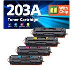 nieuw in doos 203A Toner Set pack of 4. Compatible with HPo, Ophalen of Verzenden, Nieuw