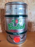 Grolsch Premium Lager 5 liter Bier Blik Vaatje (leeg) 04, Ophalen of Verzenden, Zo goed als nieuw, Overige typen, Grolsch