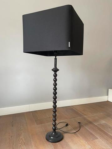 Prachtige vloerlamp vierkante Riviera Maison lampenkap beschikbaar voor biedingen