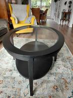 Salontafel Ikea zwart, Huis en Inrichting, Tafels | Salontafels, Ophalen, Gebruikt, 100 tot 150 cm, Glas