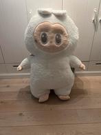 Nieuwe mega XXL Labubu 1.20 m. hoog knuffel wit met zilver, Ophalen, Nieuw, Overige typen