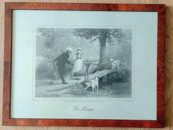 Le Péage - E. Budaux Gravure beschikbaar voor biedingen