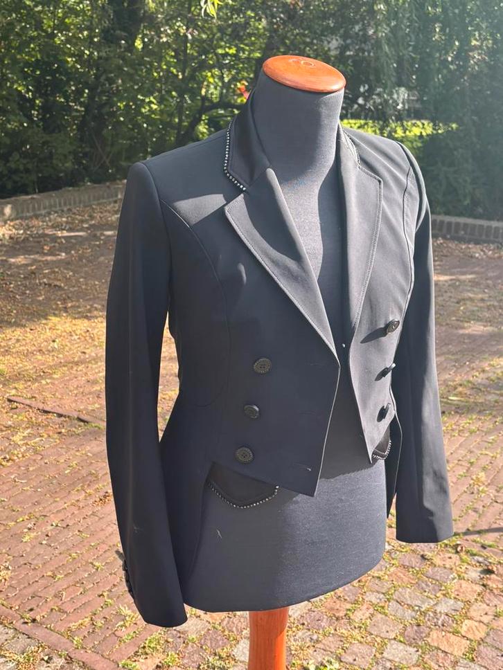 Equiline korte slipjas mat 38, Dieren en Toebehoren, Paardrijkleding, Zo goed als nieuw, Dames, Bovenkleding, Dressuur, Ophalen of Verzenden
