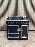 La Cornue 90cm breed Zwart + Hete lucht, Witgoed en Apparatuur, Fornuizen, 60 cm of meer, Grill, Ophalen of Verzenden, Zo goed als nieuw