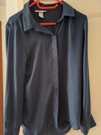 blouse Donkerblauw H&M 36, H&M, Zo goed als nieuw, Maat 36 (S), Verzenden