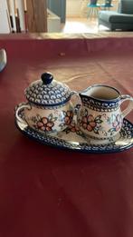 Bunzlau suiker en melk stel, Ophalen