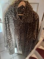 Dames Imitatie Bontjas Halflang Panterprint Maat 42, Kleding | Dames, Namaak, Ophalen of Verzenden, Gedragen, Maat 42/44 (L)
