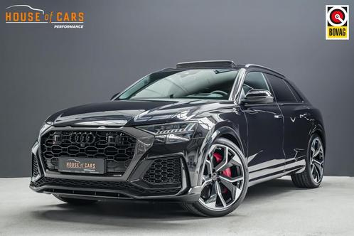 Audi RS Q8 4.0 600pk TFSI quattro |carbon ext.|massage|panor, Auto's, Audi, Bedrijf, Te koop, RSQ8, 4x4, Metallic lak, Benzine