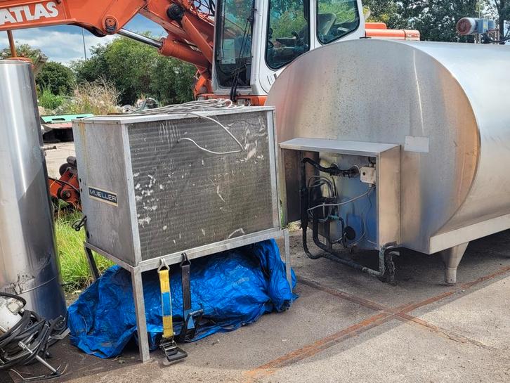 Zo goed als nieuw een melktank van 7500 liter, Zakelijke goederen, Agrarisch | Werktuigen, Ophalen of Verzenden