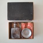 Hoogglanzende lakbrons,  zilver , antiek,monopol, Ophalen of Verzenden