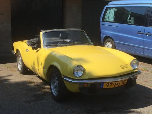 Triumph Spitfire 1.5 TC 1976, Auto's, Triumph, Particulier, Spitfire, Benzine, Cabriolet, Handgeschakeld, Origineel Nederlands