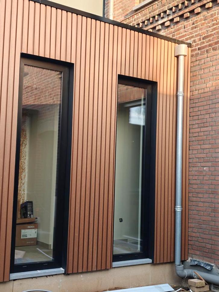 Houtcomposiet Fiberdeck WEO 60 Teak - Restpartij, Doe-het-zelf en Verbouw, Platen en Panelen, Ophalen