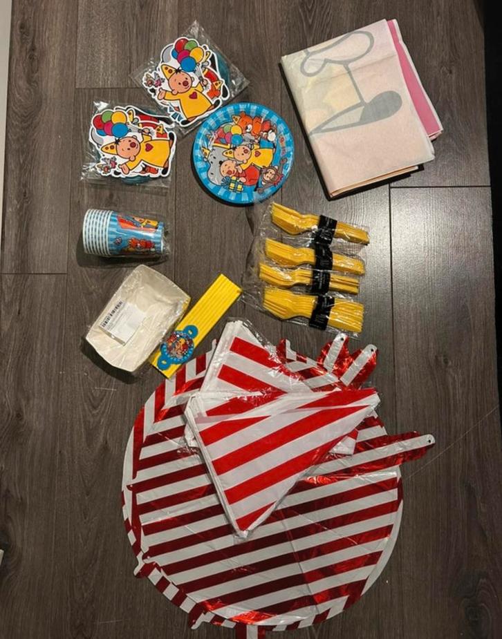 Bumba Feest Versiering Set, Hobby en Vrije tijd, Feestartikelen, Zo goed als nieuw, Versiering, Verjaardag, Ophalen of Verzenden