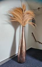 80cm vaas met 3 pluimen, Ophalen, Zo goed als nieuw