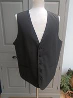 Krijtstreep gilet zwart/grijs maat 54, Kleding | Heren, Kostuums en Colberts, Ophalen of Verzenden, Zo goed als nieuw, Maat 52/54 (L)