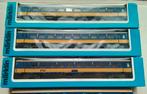 Marklin 4165 4164 4163, 4 icr rijtuigen en verlichtingsleper, Hobby en Vrije tijd, Modeltreinen | H0, Wisselstroom, Wagon, Ophalen of Verzenden