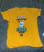 Geel McDonald's T-shirt, Kleding | Dames, Maat 38/40 (M), Verzenden, Geel, Zo goed als nieuw