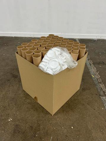 Kartonnen Verzendkokers 45cm - 46 stuks beschikbaar voor biedingen