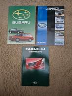 3x autofolder Subaru Impreza, Boeken, Verzenden, Zo goed als nieuw, Overige merken