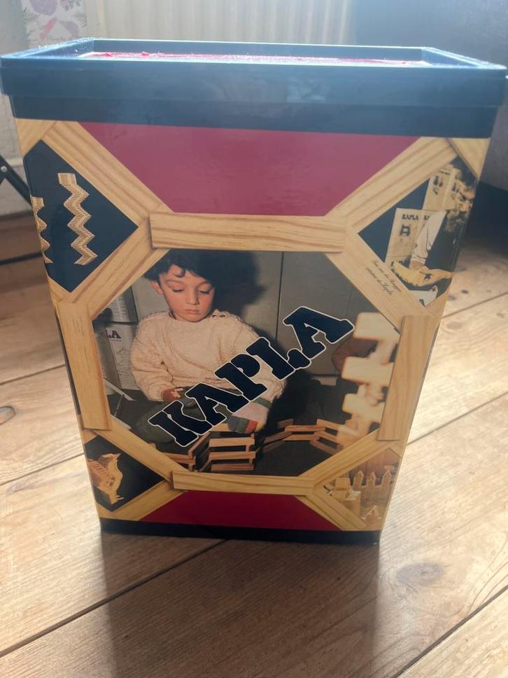 Kapla Houten Bouwblokken - Uren Speelplezier!, Kinderen en Baby's, Speelgoed | Bouwstenen, Zo goed als nieuw, Overige merken, Ophalen of Verzenden