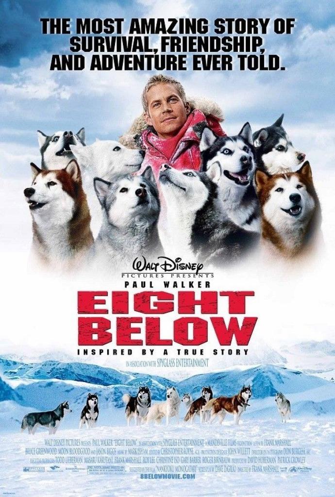 EIGHT   BELOW     filmposter., Verzamelen, Posters, Nieuw, Film en Tv, A1 t/m A3, Verzenden