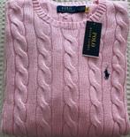Ralph Lauren kabel trui roze maat L nieuw verpakt metakids, Maat 52/54 (L), Ralph Lauren, Nieuw, Ophalen of Verzenden