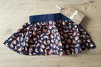Nieuw! Dirkje, rokje, dierenprint, maat 68, Kinderen en Baby's, Babykleding | Maat 68, Meisje, Jurkje of Rokje, Dirkje, Nieuw