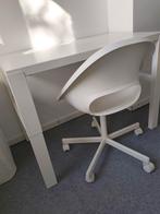 IKEA Bureau en Stoel voor Tiener, Ophalen, Gebruikt, Wit