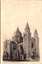 Maastricht - St. Lambertuskerk (1937), Verzamelen, Ansichtkaarten | Nederland, Verzenden, 1920 tot 1940, Gelopen, Limburg