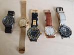 5x Herenhorloge sport horloge, Ophalen of Verzenden, Gebruikt, Wit, Android