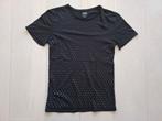 ZARA MAN zwart met stippenprint t-shirt maat S, Kleding | Heren, T-shirts, Zwart, Ophalen of Verzenden, Zo goed als nieuw, Zara Man
