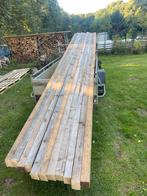 Grenen balken, Doe-het-zelf en Verbouw, Hout en Planken, Grenen, Ophalen of Verzenden, Zo goed als nieuw, Balk