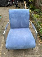 stoel moet deze week nog weg, Huis en Inrichting, Stoelen, Ophalen, Gebruikt, Blauw, Eén