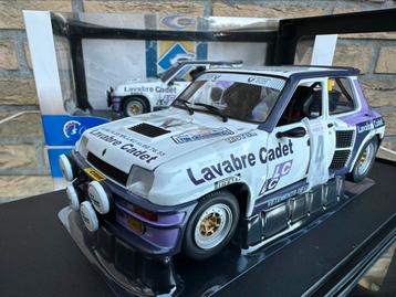 RENAULT 5 TURBO AURIOL #14 RALLY LYON '83 SOLIDO 1:18 NIEUW  beschikbaar voor biedingen