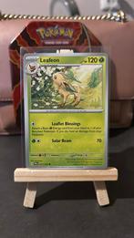 Leafeon #11 Pokemon Twilight Masquerade  Pokemon kaart, Ophalen of Verzenden, Zo goed als nieuw, Losse kaart, Foil