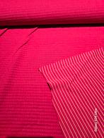 Jersey fuchsia 2 face, Hobby en Vrije tijd, Stoffen en Lappen, 120 cm of meer, Ophalen of Verzenden, Katoen, Nieuw