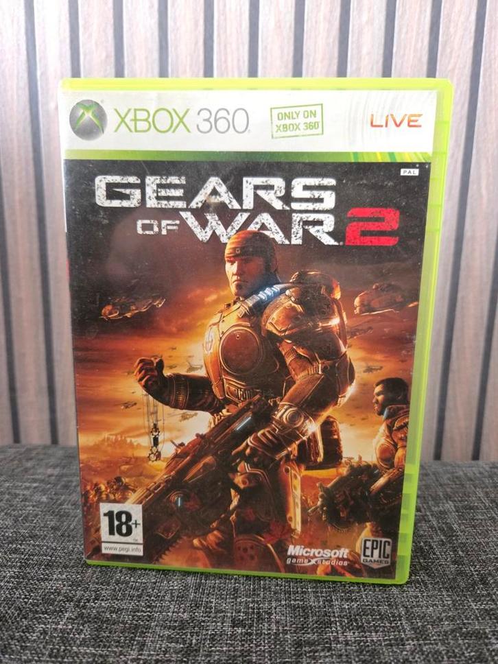 Gears of War 2 - Xbox 360, Spelcomputers en Games, Games | Xbox 360, Gebruikt, Shooter, 1 speler, Vanaf 18 jaar, Eén computer