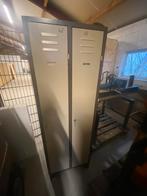 Stalen locker kast - garage, schuur of werkplaats, Huis en Inrichting, Kasten | Lockerkasten, Ophalen, Gebruikt