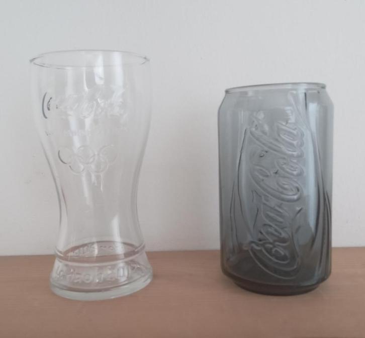 Coca Cola glazen, Huis en Inrichting, Keuken | Servies, Nieuw, Glas of Glazen, Overige stijlen, Glas, Verzenden