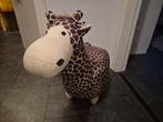 Giraffen kruk, Huis en Inrichting, Ophalen, Zo goed als nieuw, Hout