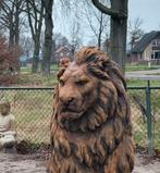 Oud roest  look grote leeuwen, Ophalen, Nieuw, Beton, Dierenbeeld